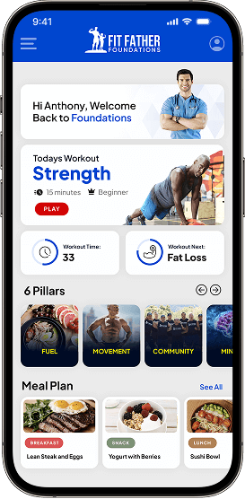 The Fit Father app and member area